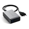 پورت شارژ و آداپتور 100 واتی ساتچی مدل GAN CHARGER EU