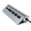هاب رومیزی 4 در 1 ساتچی مدل TYPE C HUB & CARD READER