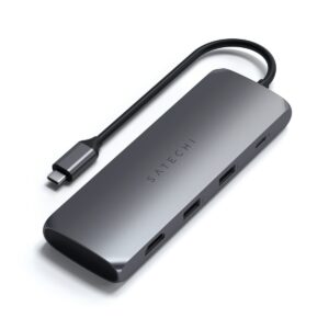 هاب رومیزی 5 در 1 ساتچی مدل HYBRID MULTIPORT ADAPTER SSD