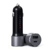 شارژر فندکی 72 واتی ساتچی مدل DUAL PORT CAR CHARGER