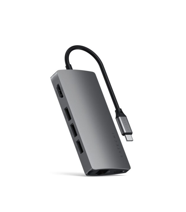 هاب رومیزی 8 در 1 ساتچی مدل MULTIPORT ADAPTOR HDMI