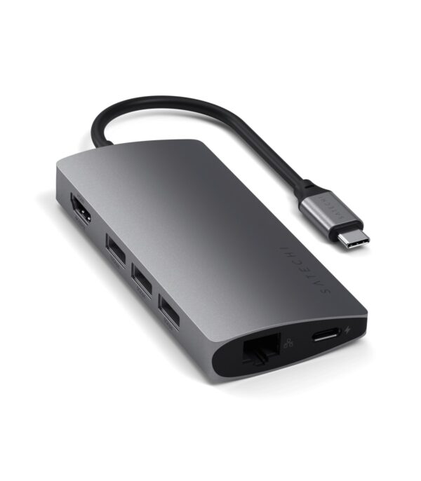هاب رومیزی 8 در 1 ساتچی مدل MULTIPORT ADAPTOR HDMI