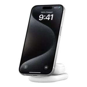 شارژر رومیزی تاشو بلکین مدل Boost charge magnetic foldable