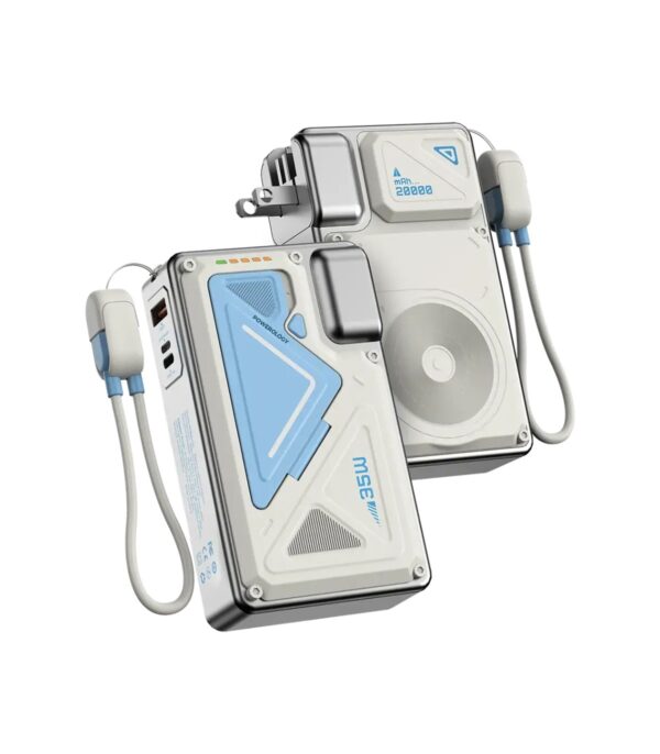 پاوربانک 35 وات پاورولوژی مدل Wall charger Magsafe با ظرفیت 20000میلی آمپر