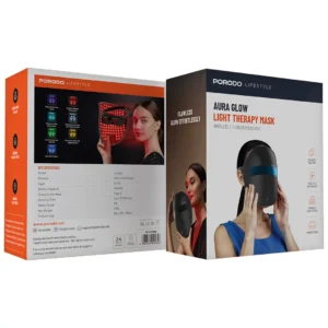ماسک نور درمانی صورت پرودو مدل Aura Glow Light Theraphy Mask