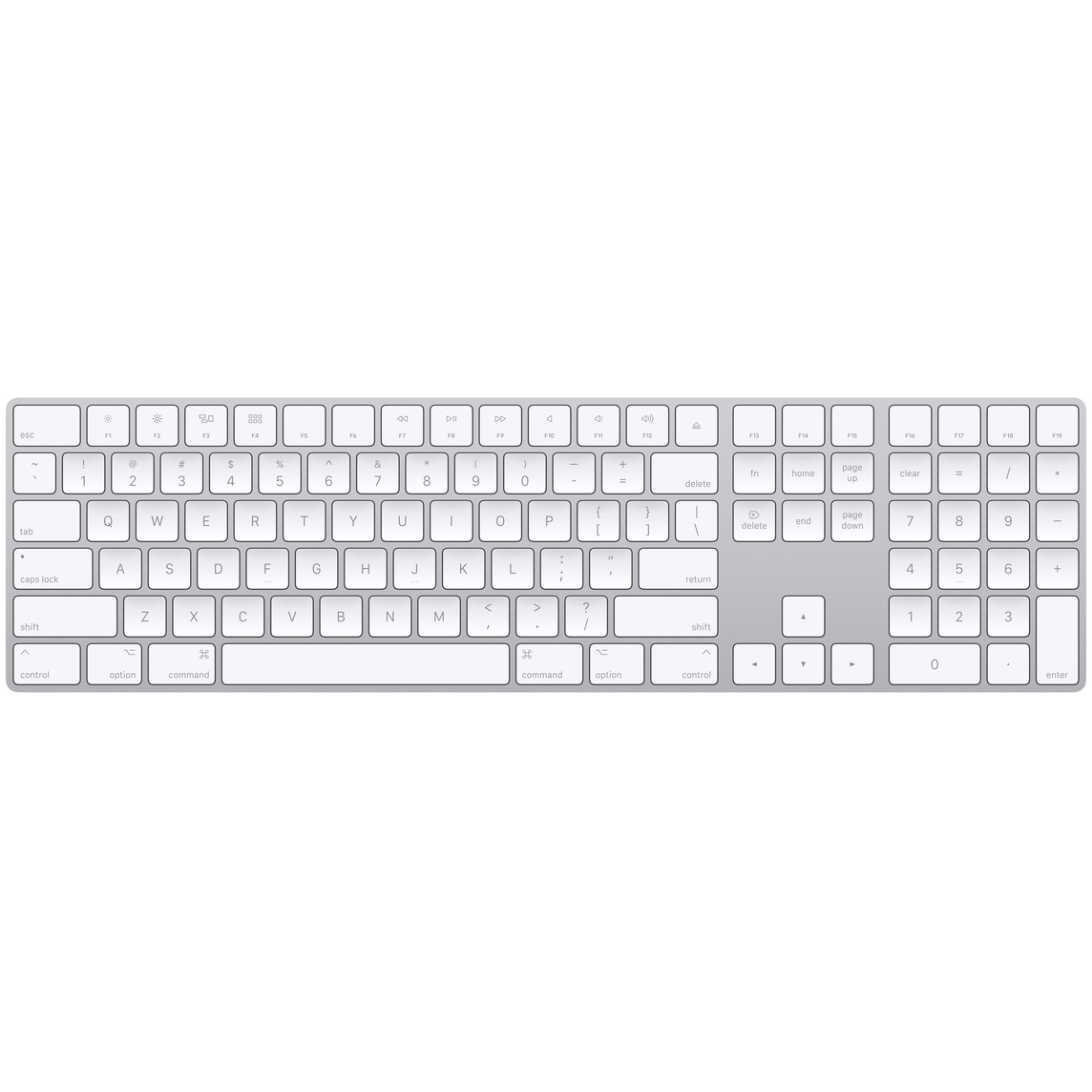 کیبورد بلوتوثی اپل مدل Magic Keyboard