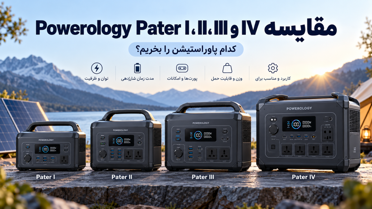 مقایسه Powerology Pater